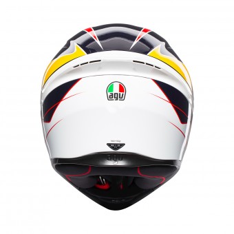 AGV K1 Pitlane Blu Rosso Giallo