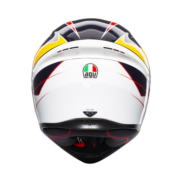 AGV K1 Pitlane Blu Rosso Giallo