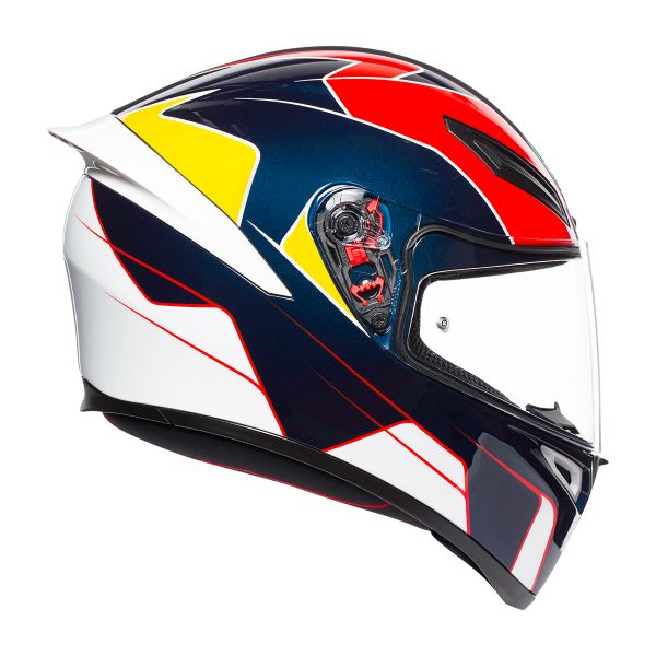 AGV K1 Pitlane Blu Rosso Giallo