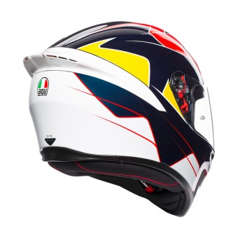 AGV K1 Pitlane Blu Rosso Giallo