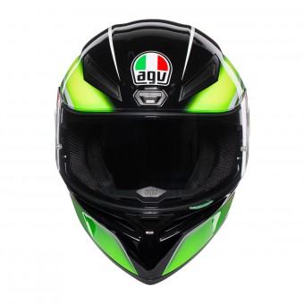 AGV K1 Qualify Nero Verde