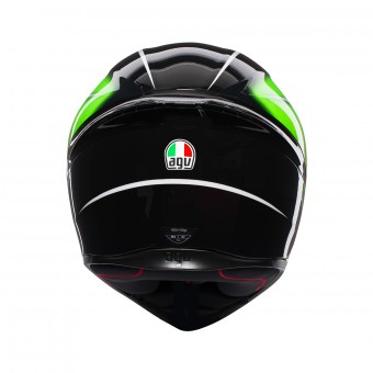 AGV K1 Qualify Nero Verde