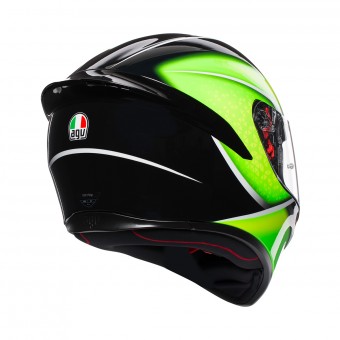AGV K1 Qualify Nero Verde