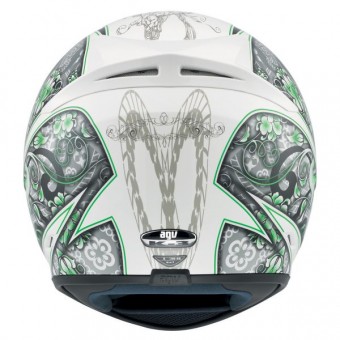 AGV K3 Multi Crew White Silver Lime