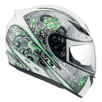 AGV K3 Multi Crew White Silver Lime