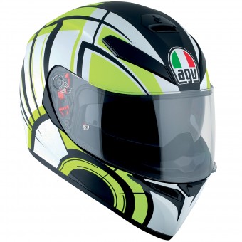 Casque Integrale AGV K3 SV Avior Matt White Lime Casque Integrale AGV K3 SV Avior Matt White Lime