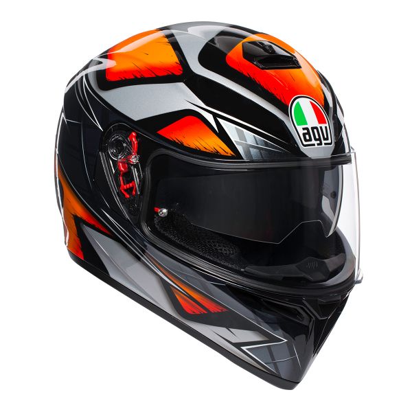 Integrale AGV K3 SV Liquefy Nero Arancione