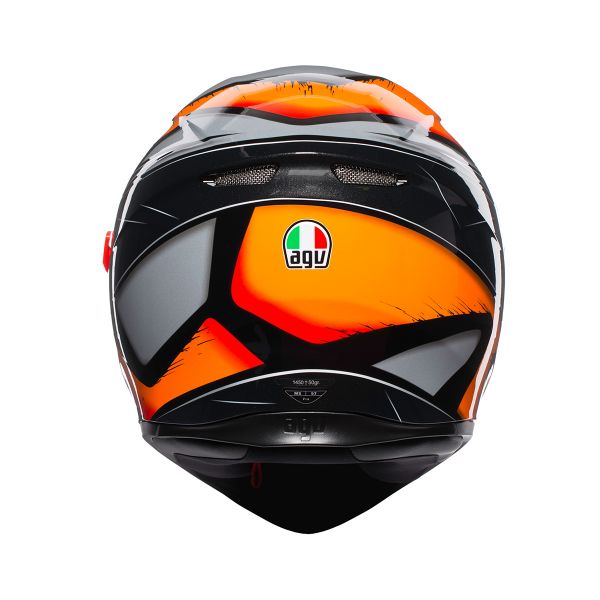 AGV K3 SV Liquefy Nero Arancione