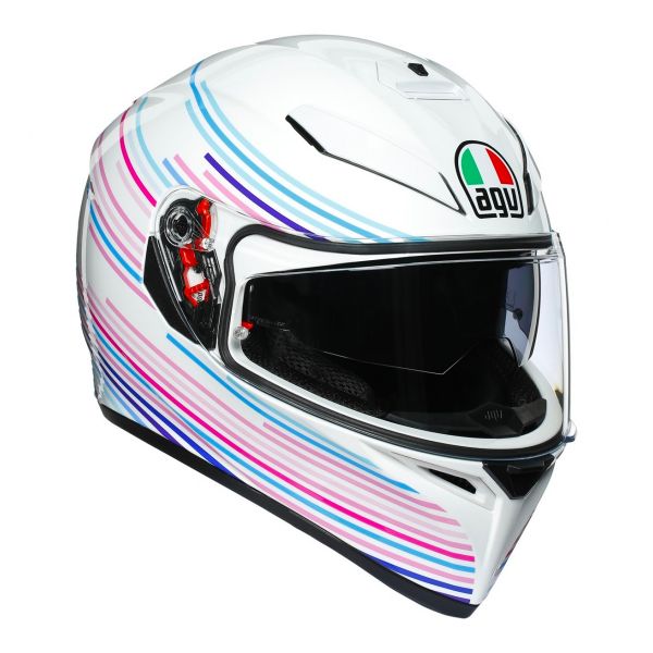 Integrale AGV K3 SV Sakura Pearl White Purple