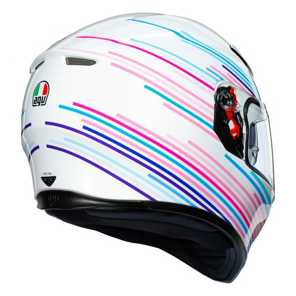 AGV K3 SV Sakura Pearl White Purple