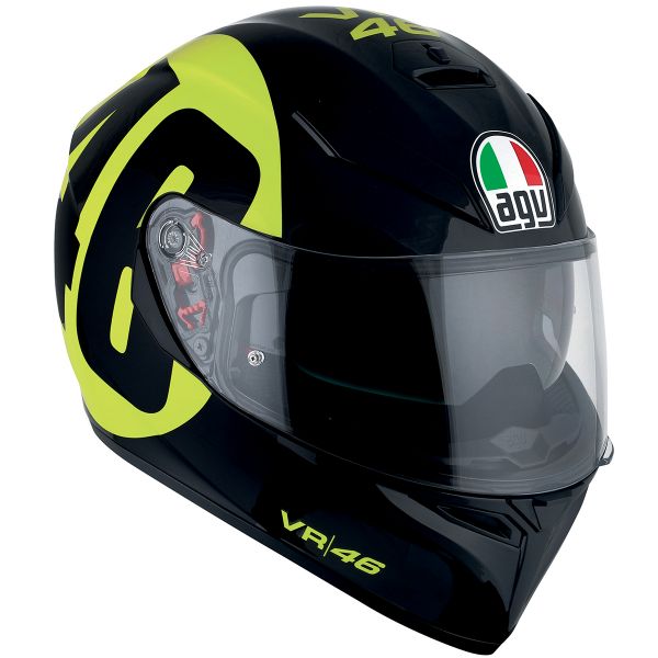 Casco Moto AGV K3 SV Top Bollo 46 Black Yellow Al Miglior Prezzo |  iCasque.it