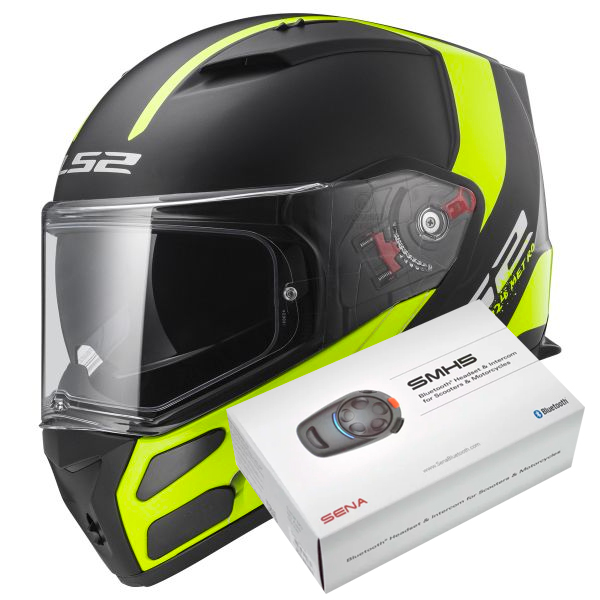 Integrale LS2 Metro Evo Solid Black FF324