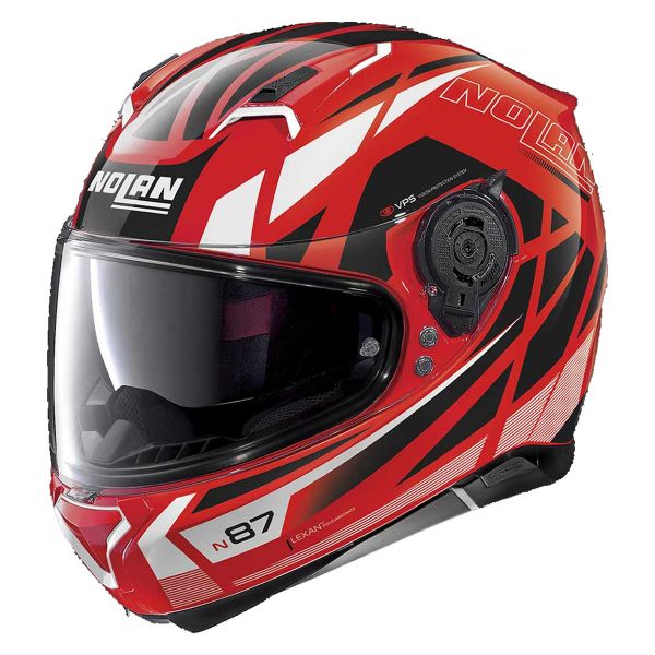 Integrale Nolan N87 Originality N-Com Corsa Red 66