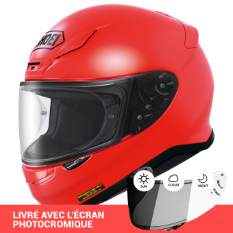 Integrale Shoei NXR Shine Red + Visiera Fotocromatica