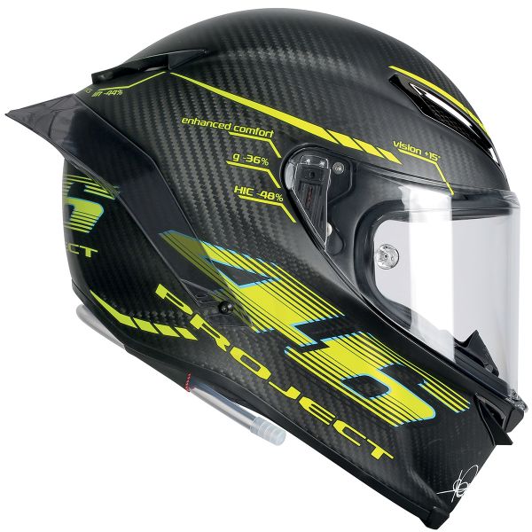 AGV Pista GP R Top Project 46 2.0 Carbon Matt