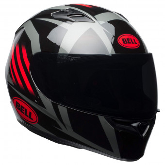 Casque Integrale Bell Qualifier Blaze Black Red Titanium Casque Integrale Bell Qualifier Blaze Black Red Titanium