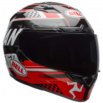 Casque Integrale Bell Qualifier Dlx Mips Isle Of Man Black Red Casque Integrale Bell Qualifier Dlx Mips Isle Of Man Black Red