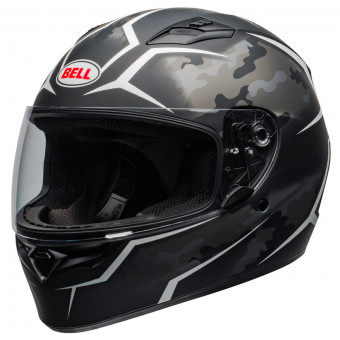 Integrale Bell Qualifier Stealth Camo Matte Black White