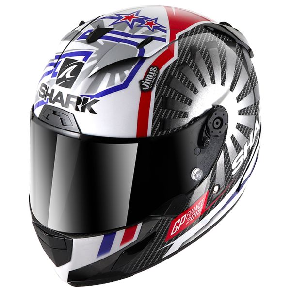 Casco Moto Shark Race-R Pro Carbon Replica Zarco GP France 2019 DUR Al  Miglior Prezzo | iCasque.it