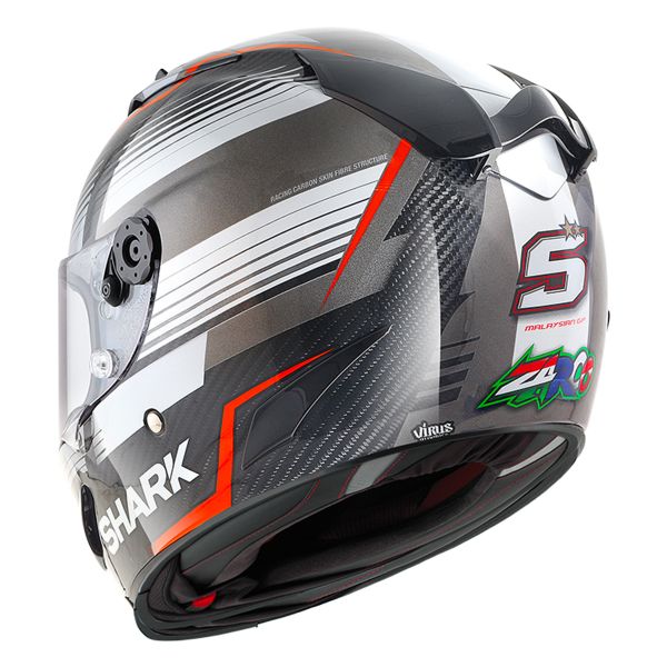 Casco Moto Shark Race-R Pro Carbon Replica Zarco Malaysian GP DRA pronto  per l'invio | iCasque.it