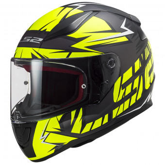 Integrale LS2 Rapid Cromo Matt Black H-V Yellow FF353