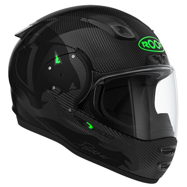 Integrale Roof RO200 Carbon Panther Nero Verde Fluo