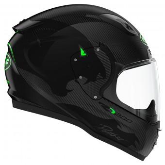 Roof RO200 Carbon Panther Nero Verde Fluo