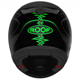 Roof RO200 Carbon Panther Nero Verde Fluo