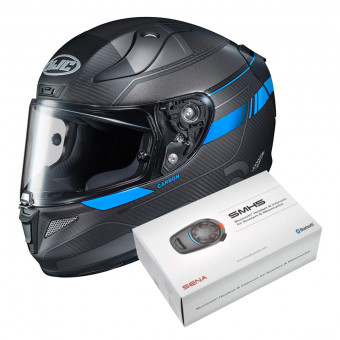 Integrale HJC RPHA 11 Carbon Nakri MC2SF + Kit Bluetooth Sena SMH5