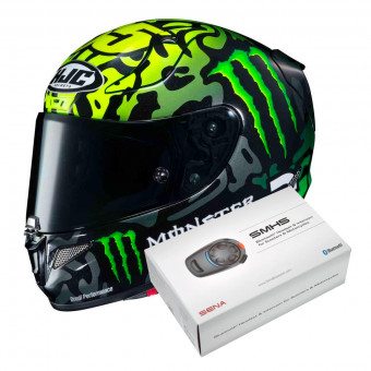 Integrale HJC RPHA 11 Crutchlow Special MC4H + Kit Bluetooth Sena SMH5
