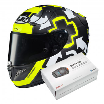 Integrale HJC RPHA 11 Iannone Replica MC4HSF + Kit Bluetooth Sena SMH5