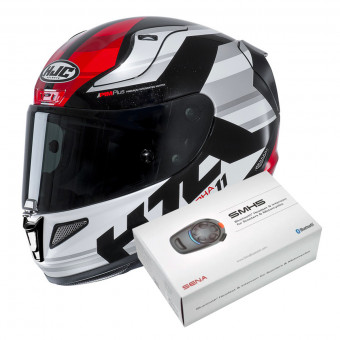 Integrale HJC RPHA 11 Naxos MC1 + Kit Bluetooth Sena SMH5