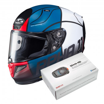Integrale HJC RPHA 11 Quintain MC21SF + Kit Bluetooth Sena SMH5