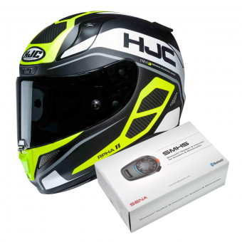 Integrale HJC RPHA 11 Saravo MC4HSF + Kit Bluetooth Sena SMH5