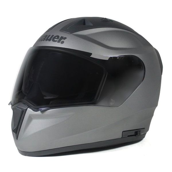 Casco Moto Blauer Sniper Matt Titanium in Stock | iCasque.it