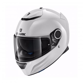Shark Spartan 1.2 Blank WHU + Kit Bluetooth Sena SMH5
