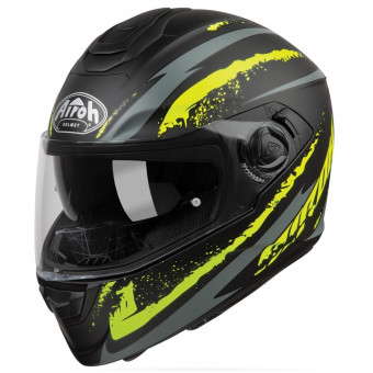Casque Integrale Airoh ST 301 Logo Giallo Opaco Casque Integrale Airoh ST 301 Logo Giallo Opaco