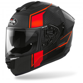 Casque Integrale Airoh ST 501 Alpha Red Matt Casque Integrale Airoh ST 501 Alpha Red Matt