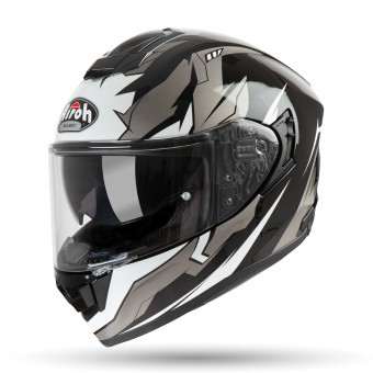 Casque Integrale Airoh ST 501 Bionic Cromato Bianco Casque Integrale Airoh ST 501 Bionic Cromato Bianco