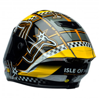 Bell Star Dlx Mips Isle Of Man Black Yellow