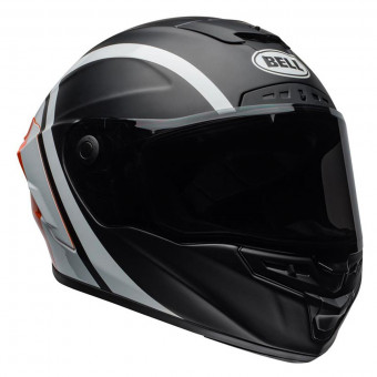 Casque Integrale Bell Star Mips Tantrum Matte Black White Orange Casque Integrale Bell Star Mips Tantrum Matte Black White Orange