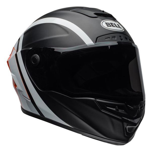 Integrale Bell Star Mips Tantrum Matte Black White Orange