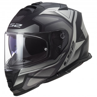 Integrale LS2 Storm Faster Matt Titanium FF800