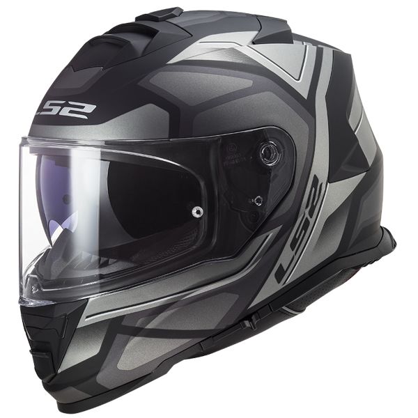 Integrale LS2 Storm Faster Matt Titanium FF800