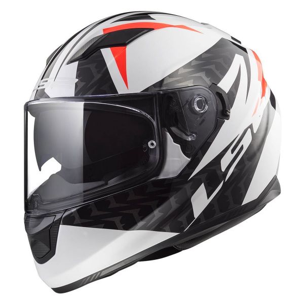 Integrale LS2 Stream Evo Stream Commander White Black Red FF320