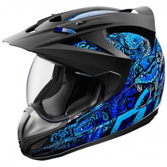 Casque Integrale ICON Variant Cottonmouth Blue Casque Integrale ICON Variant Cottonmouth Blue