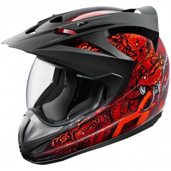Casque Integrale ICON Variant Cottonmouth Red Casque Integrale ICON Variant Cottonmouth Red