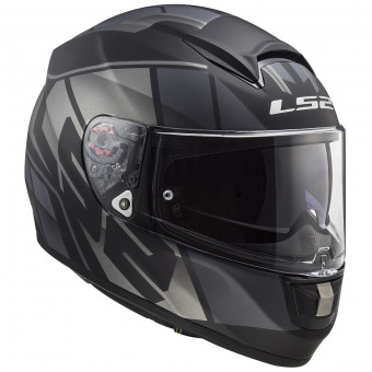 Integrale LS2 Vector Krypton Matt Black Titan FF397