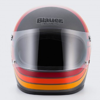 Casque Integrale Blauer Vintage 80 s Grigio Casque Integrale Blauer Vintage 80 s Grigio