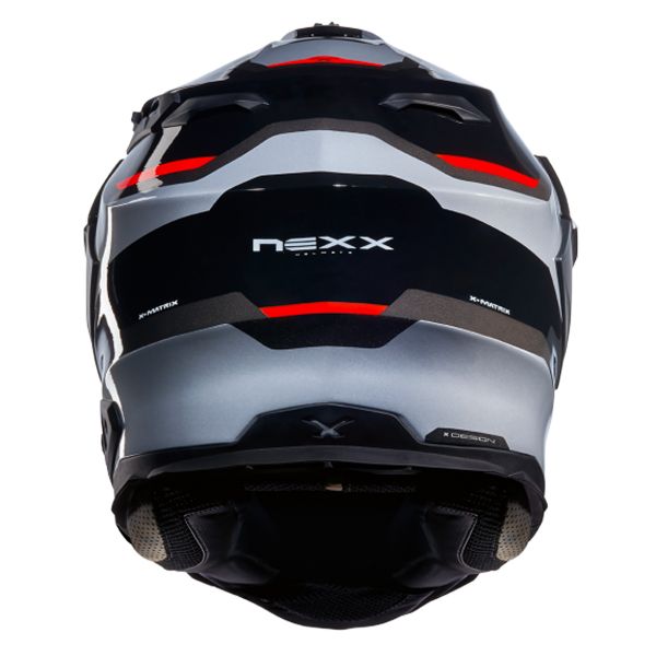 Nexx X.WED2 X-Patrol Silver Red